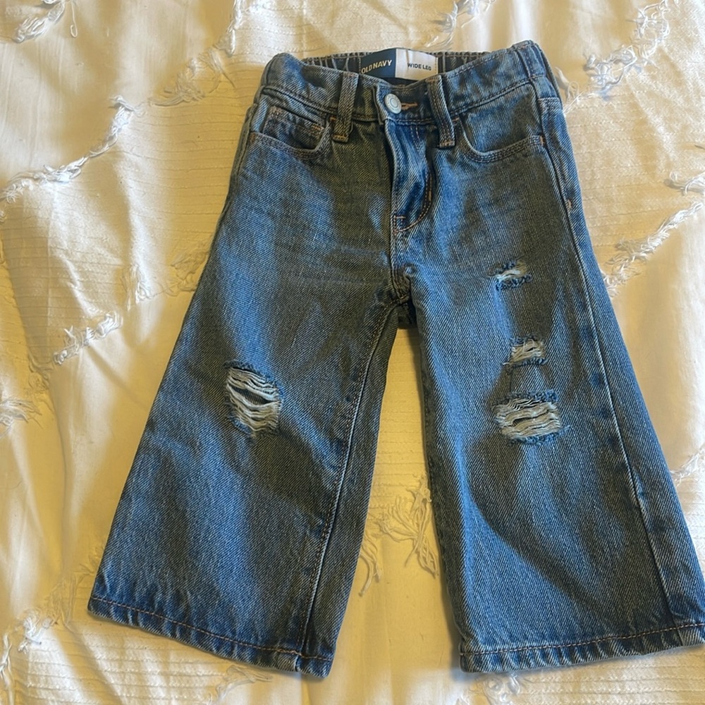 Wide Leg baby jeans 18-24 months